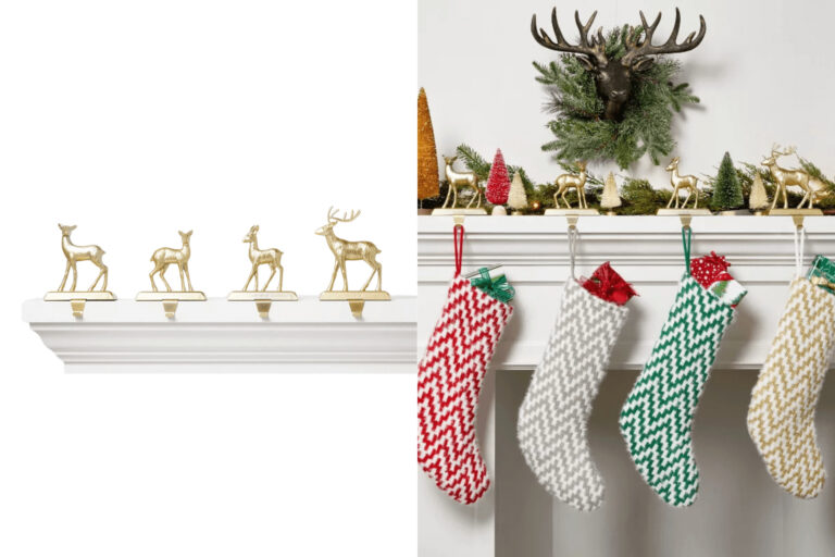 8 Stylish and Affordable Christmas Stocking Holders at Target - More ...