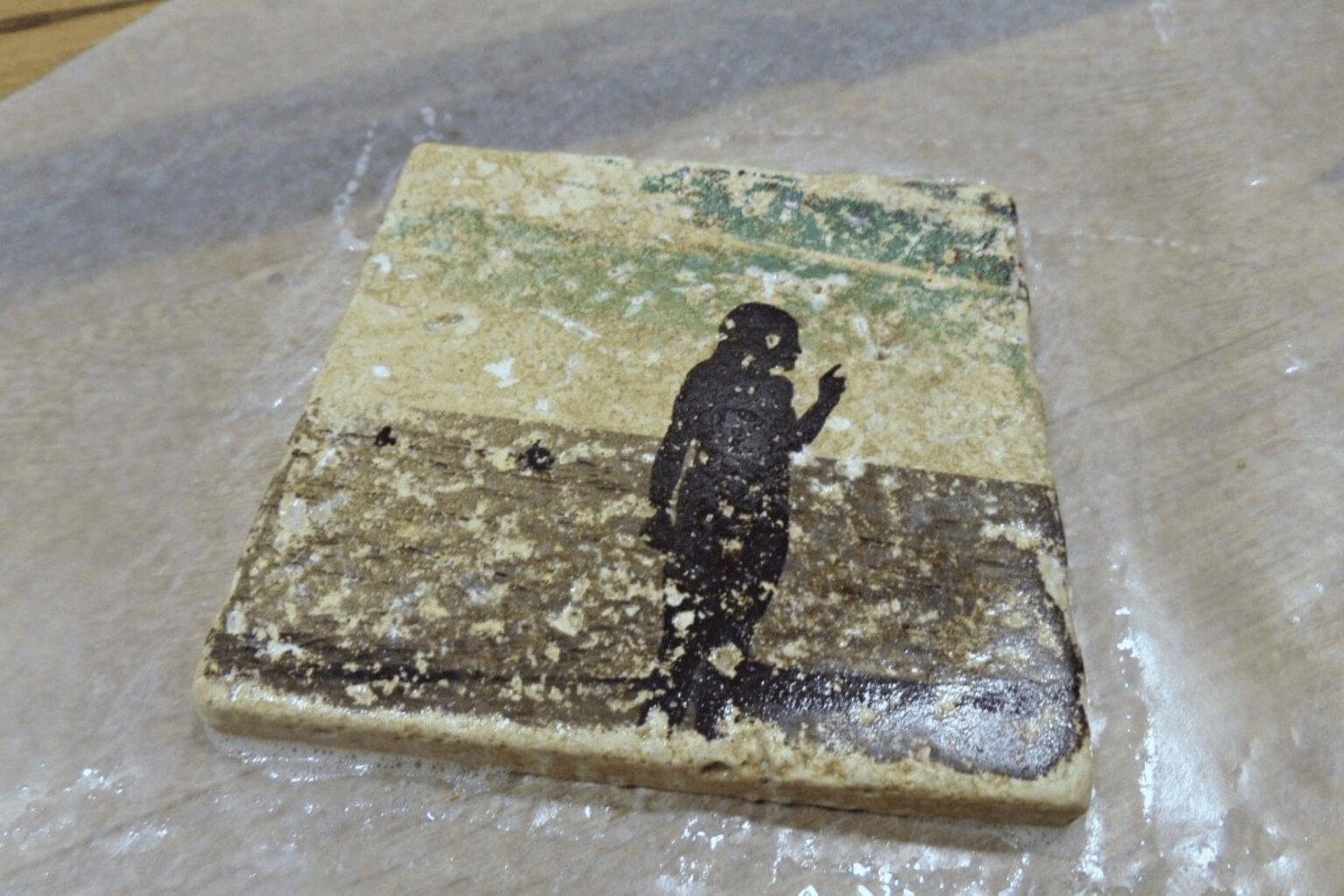 Photo Transfers Using Nail Polish Remover