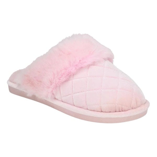 Quilted Hoodback Boxed Slippers