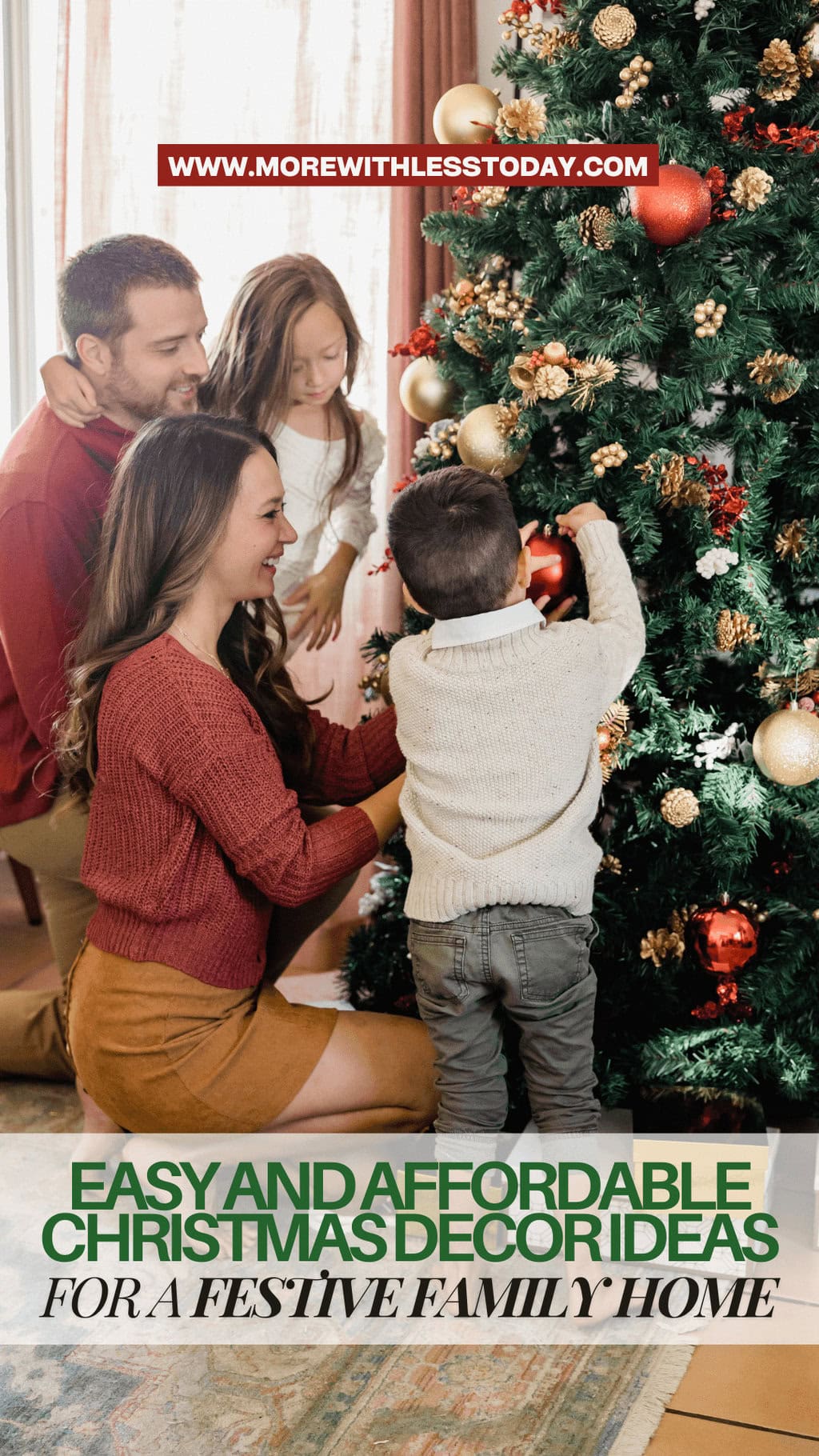 10 Easy and Affordable Christmas Decor Ideas - PIN