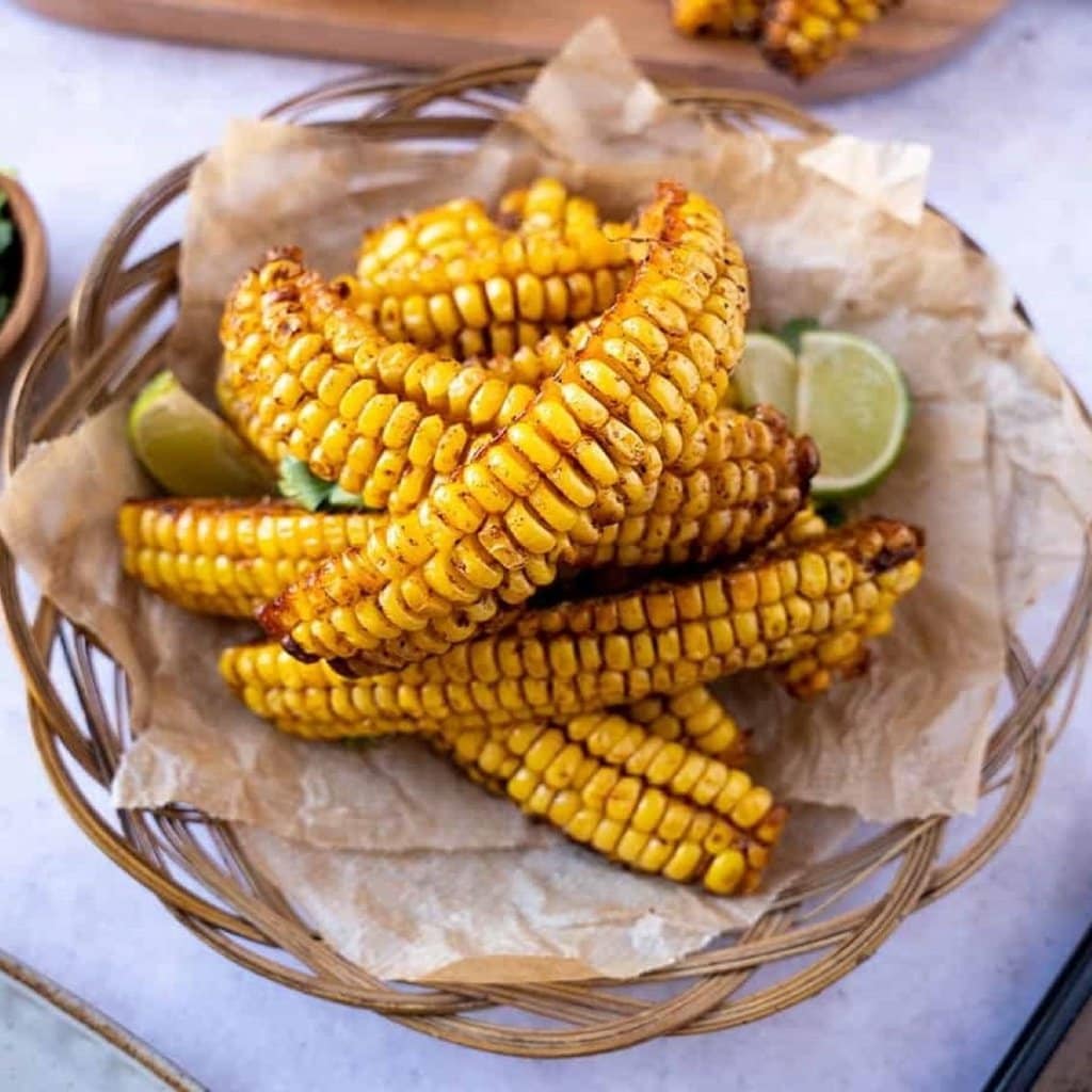 Air Fryer Corn Ribs