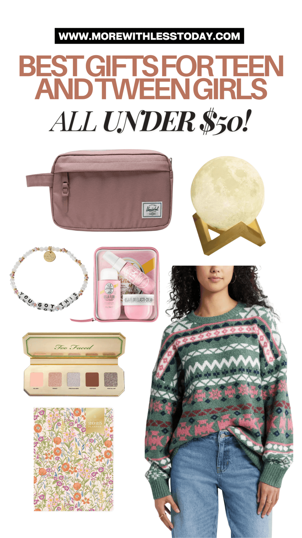 Best Gifts for Teen and Tween Girls Under $50 - PIN