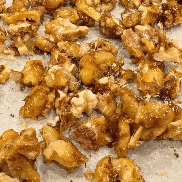 Candied walnuts