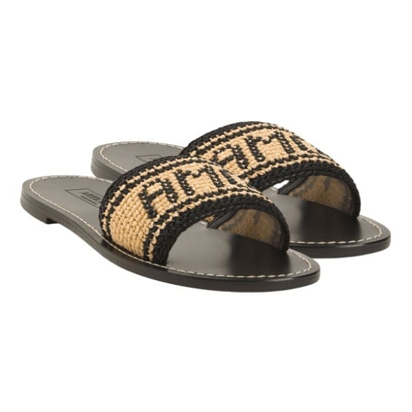 Elba Crochet Flat Sandals - TJ Maxx The Runway