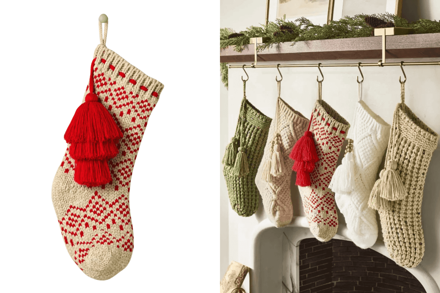 Fair Isle Knit Christmas Stocking - Best of Target's Stockings and Stocking Holders Holiday from their Top Designers
