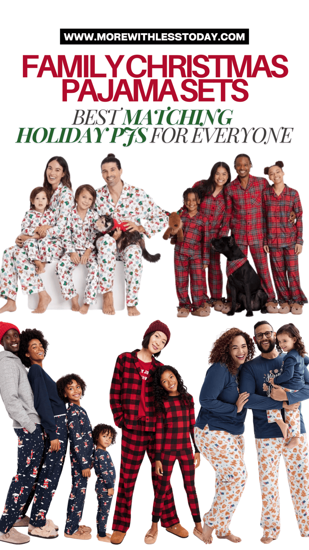 New Family Christmas Pajama Sets - PIN
