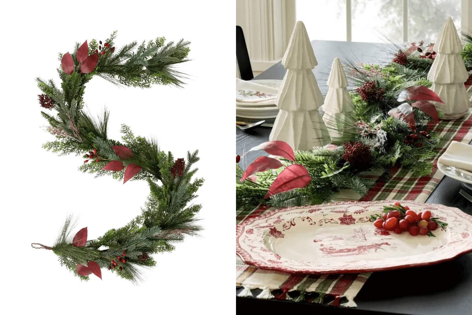 Pine Eucalyptus Cypress Artificial Garland