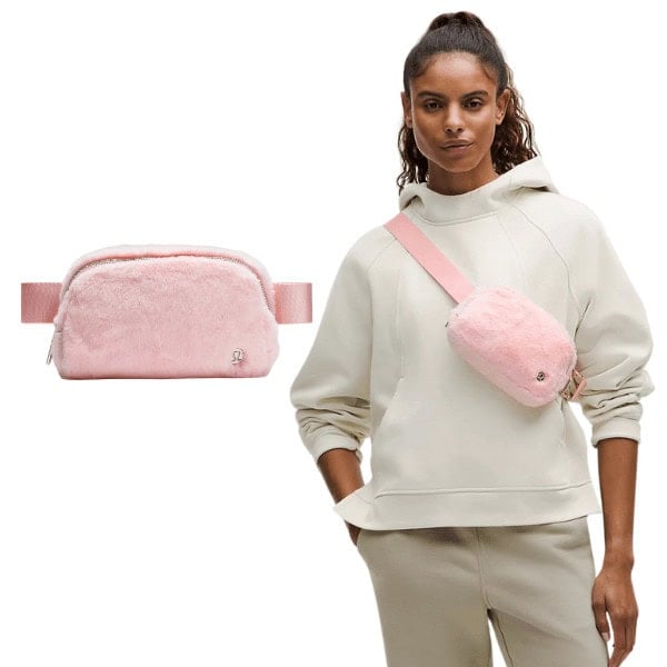 Plush Fleece Everywhere Belt Bag