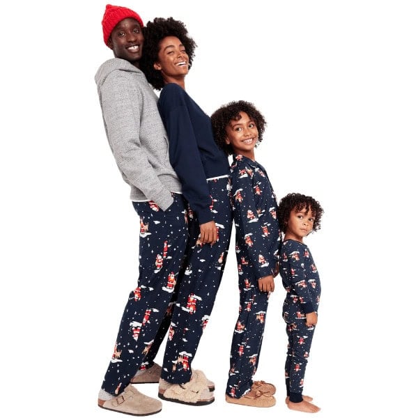 Santas Family Christmas Pajamas Set - Family Christmas Pajama Sets