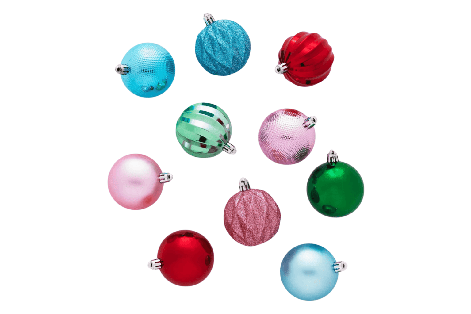 Shatter-Resistant Round Christmas Tree Ornament Set - Shop 2024 Christmas Tree Ornament Sets from Target's Designers