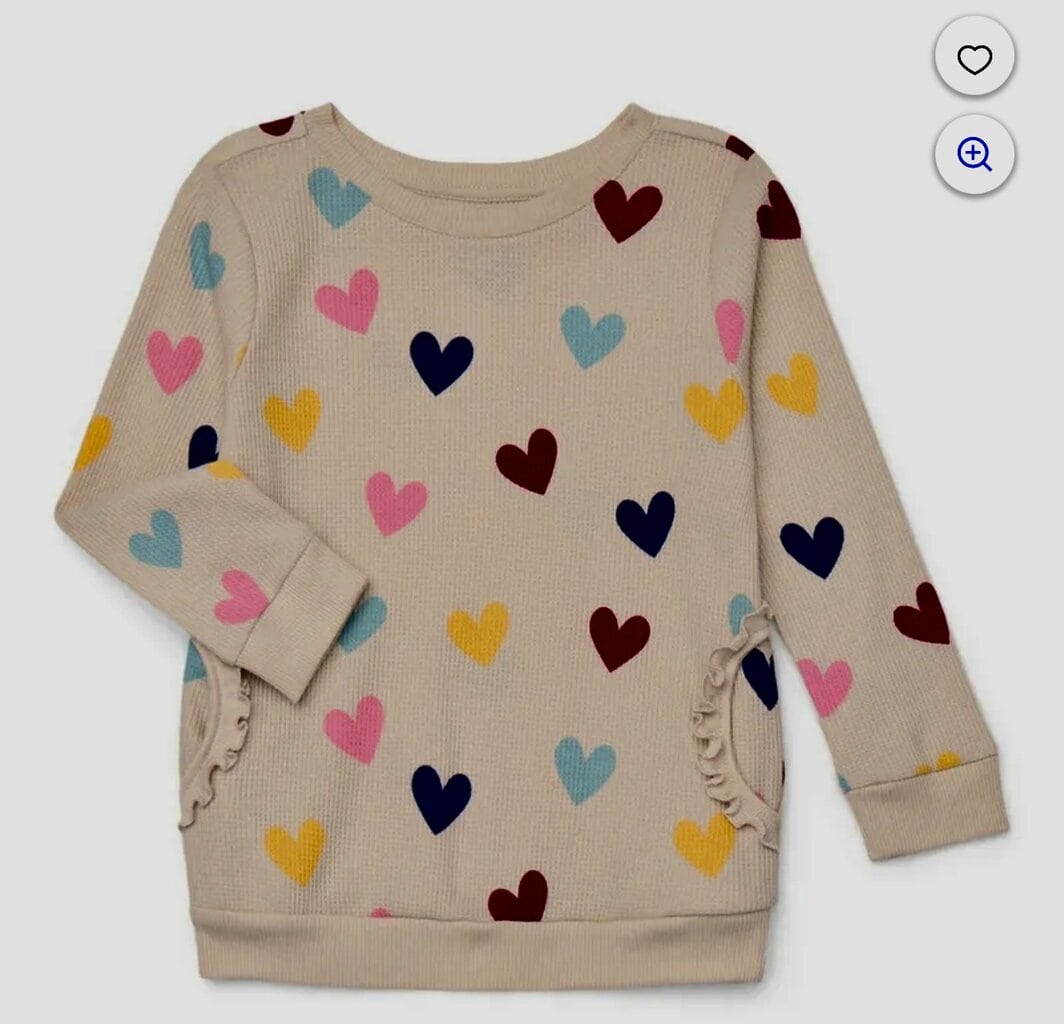 walmart clearance girls long sleeve top