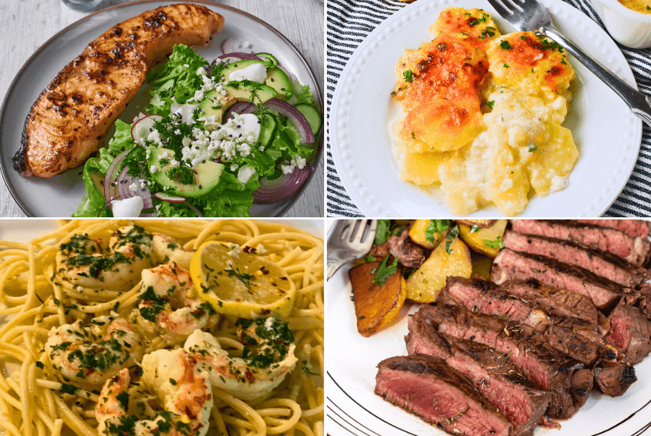 10 Quick and Easy Meal Ideas for Effortless Dinners and Lunches - PIN