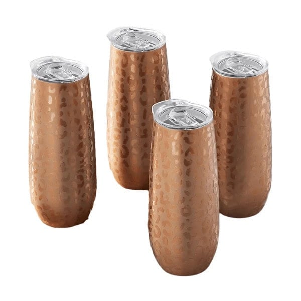 Stainless Steel Insulated Flute Tumblers with Lids - Sam's Club Clearance