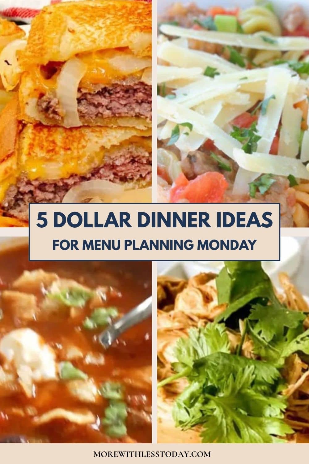 5 Dollar Dinner Ideas - Budget-Friendly Meals About 5 Dollars Per Serving