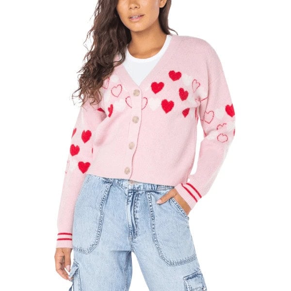 Cardigan Sweater - Cute Valentine's Day Sweaters and Tees