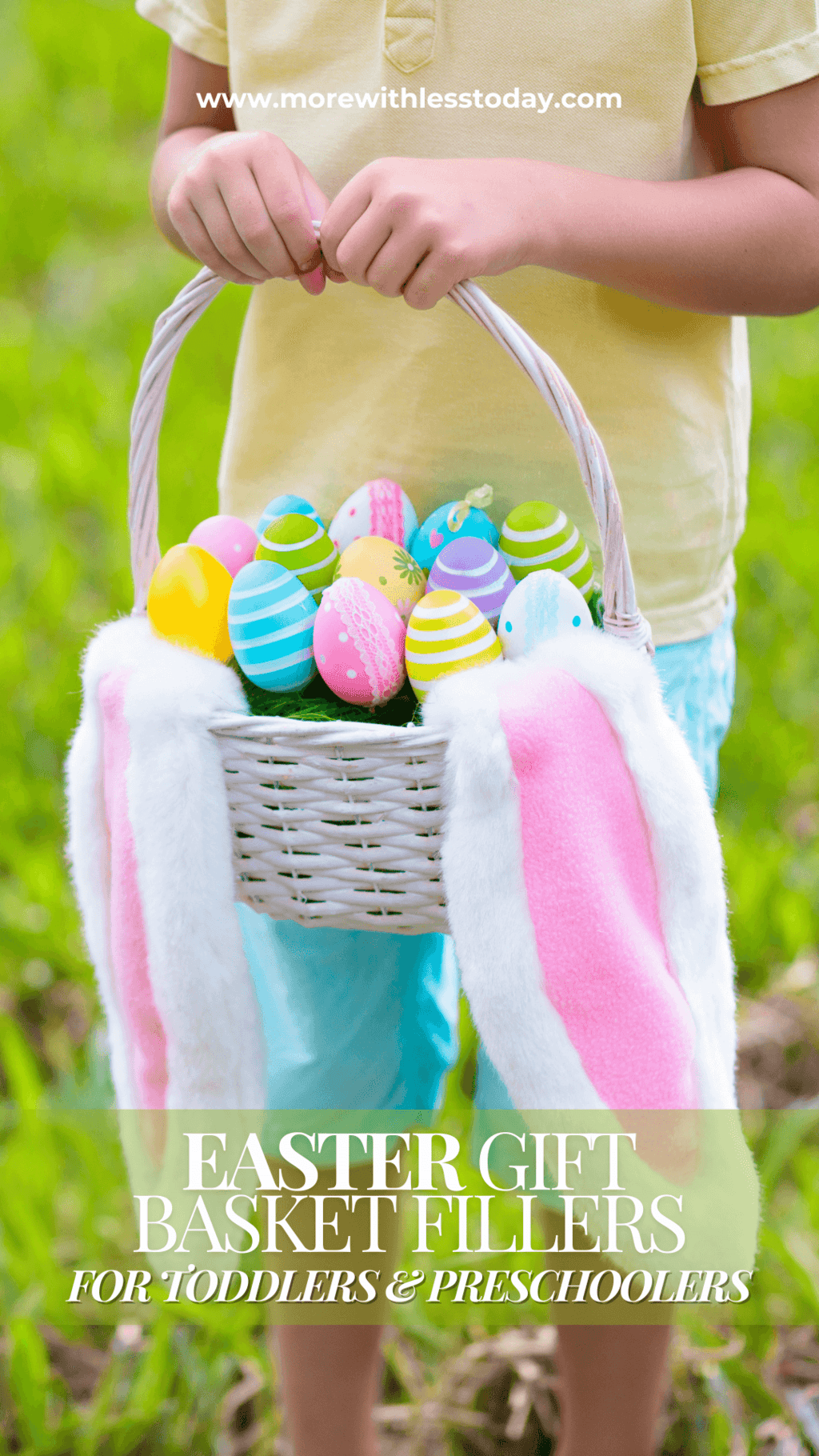 Budget-Friendly Easter Gift Basket Fillers For Toddlers & Preschoolers - PIN