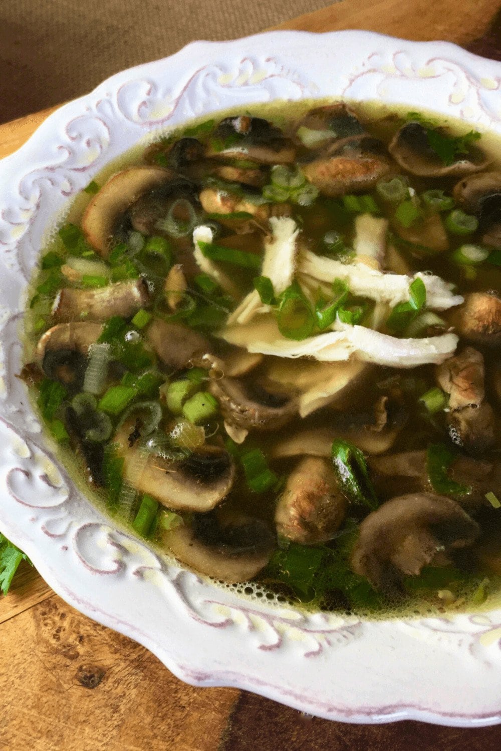 Easy Chicken Marsala Soup