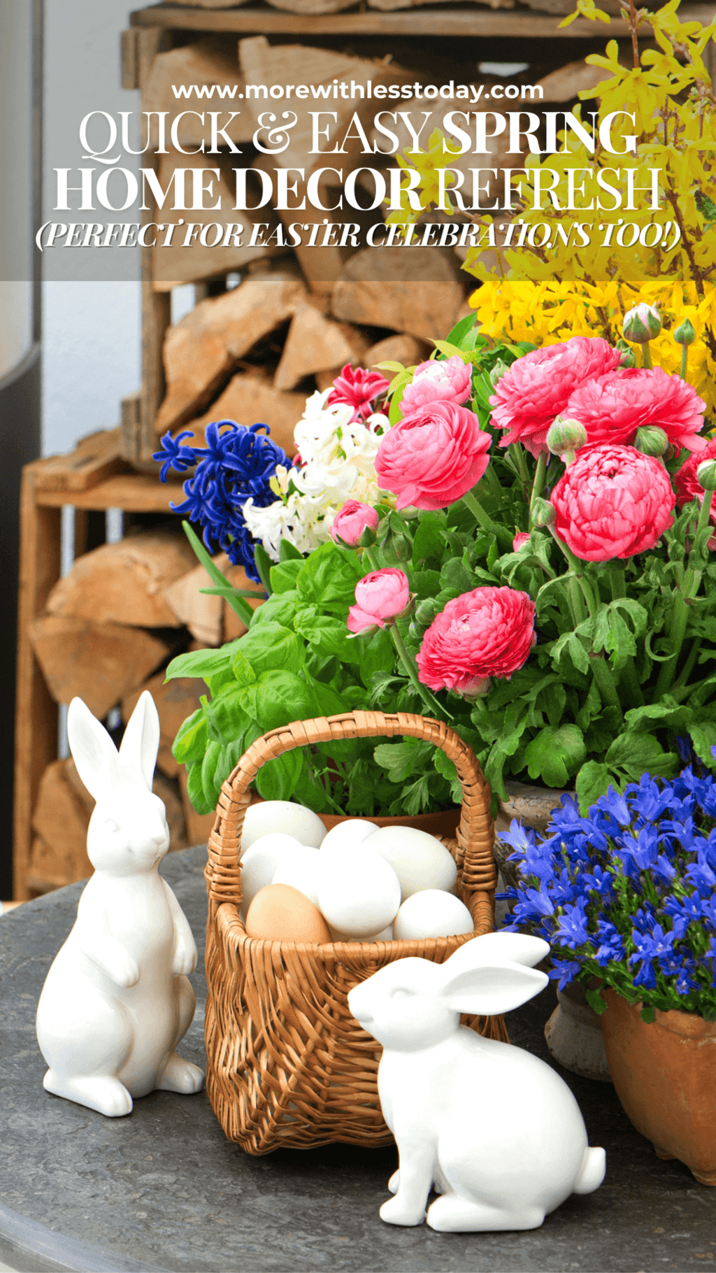 Quick & Easy Spring Home Decor Refresh - PIN