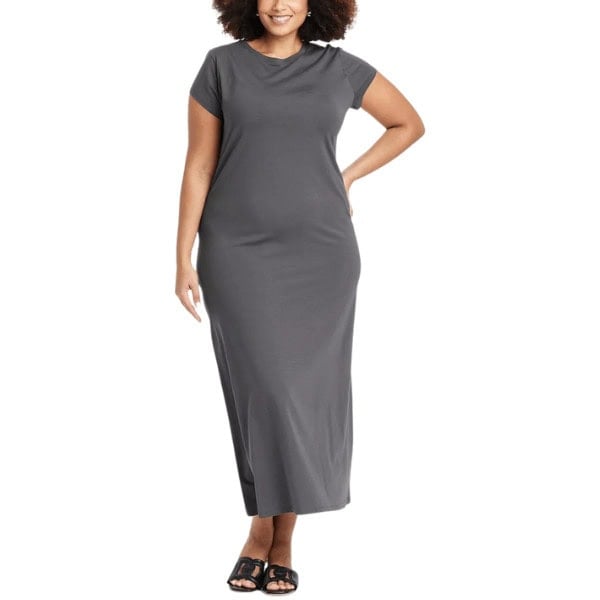 Short Sleeve Knit Maxi Dress - Fabulous Target Finds for Stylish Women Over 50