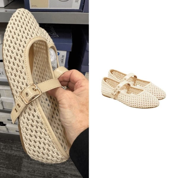 Sylvia Woven Mary Jane Ballet Flats
