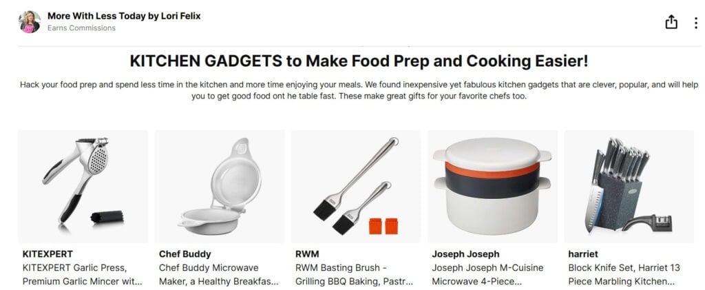 useful kitchen gadgets Amazon store graphic