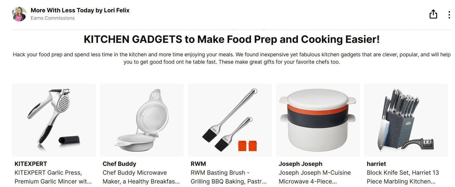 useful kitchen gadgets Amazon store graphic