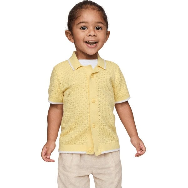 Baby & Toddler Textured Sweater Shirt
