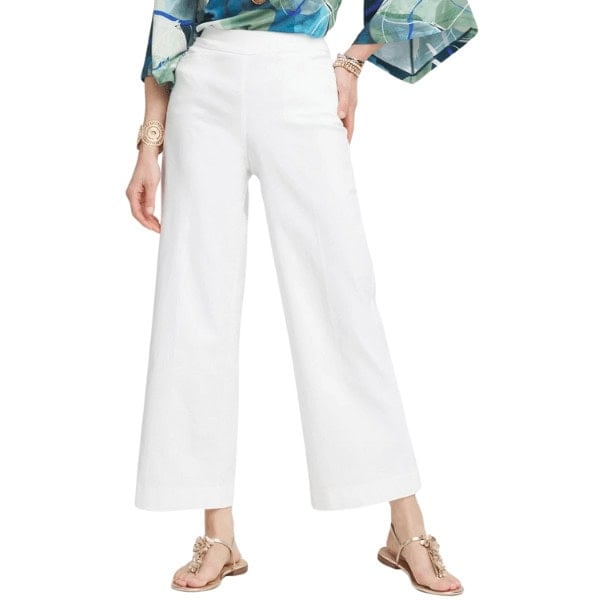 Brigitte Wide Leg Cropped Pants