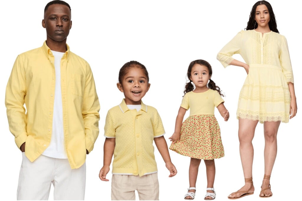 Matching Family Easter Outfits from GAP