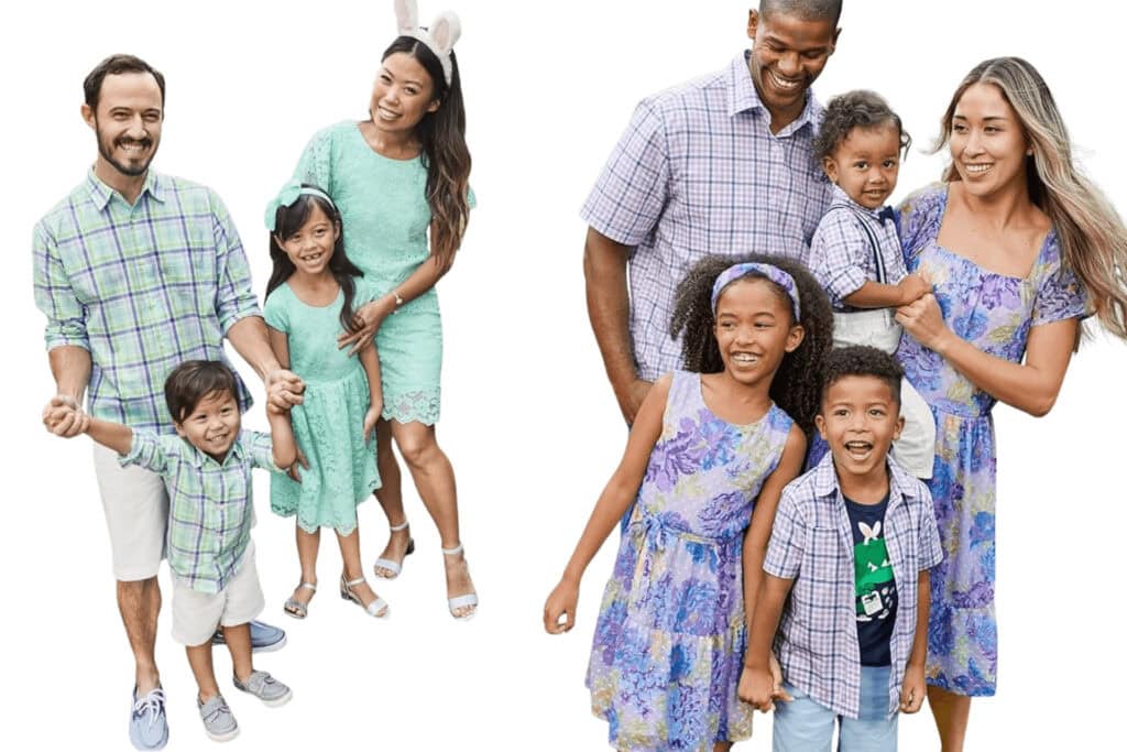 Matching Family Outfits from Amazon