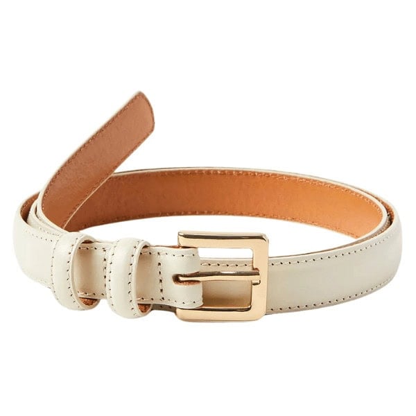 Refined Leather Belt - Ageless Style Spring Neutrals