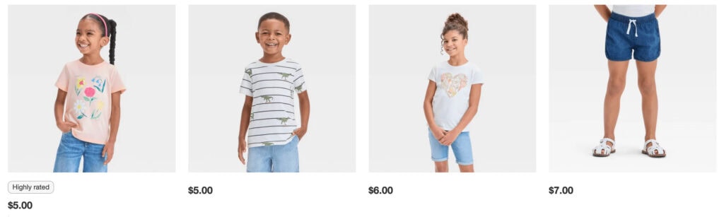 BOGO 50% off Cat & Jack Kids Clothing