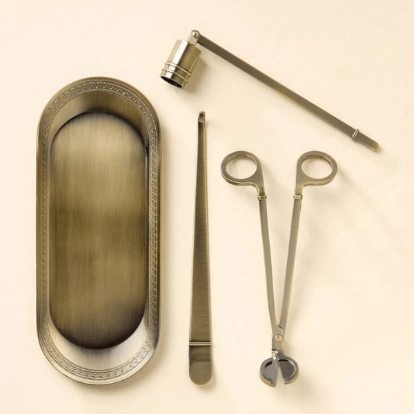 Brass Candle Accessories Kit