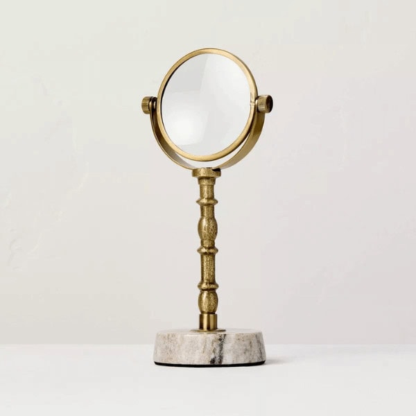 Decorative Brass and Marble Magnifying Glass - Target Prices, Vintage Charm