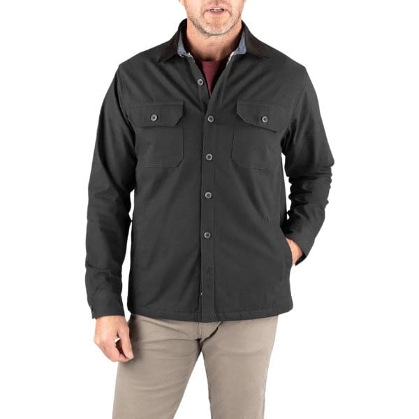 Fleece Lined Canvas Shirt