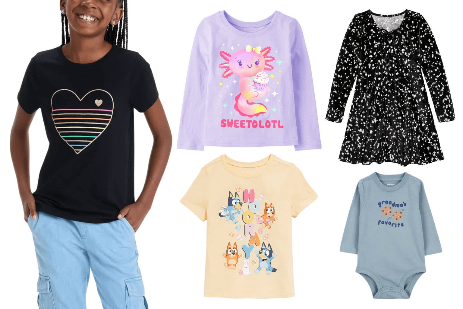 Kids' Clothes Under $5 - Pint-Sized Prices for Growing Kids
