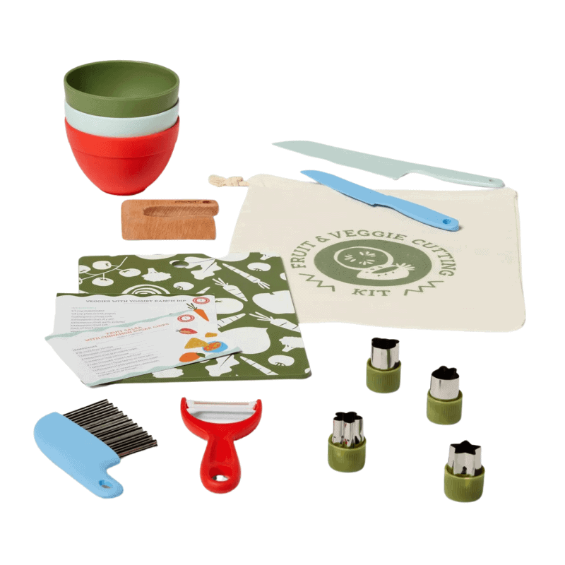 Kids' Fruit and Veggie Dinnerware Set