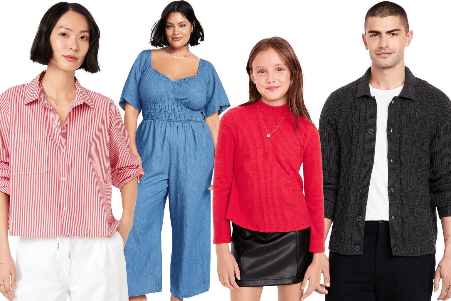 Old Navy Clearance - Women, Men and Kids Stock Up Deals