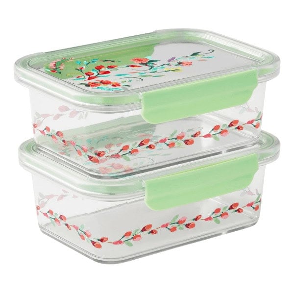Painted Meadow Rectangle Food Storage Containers