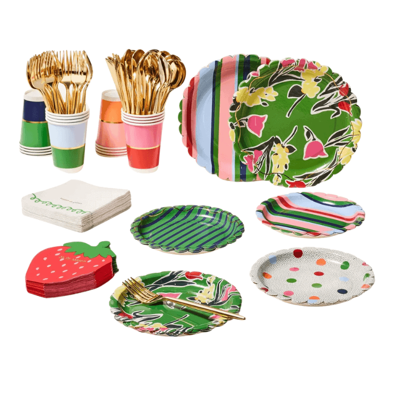 Paper Party Disposable Dinnerware Set