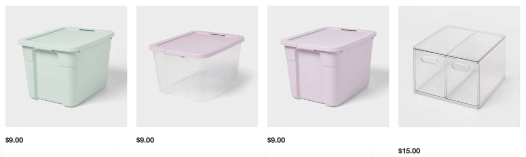 Target Brightroom Storage Sale - Get These 5 Non-Grocery Deals to Add to Your Target Cart Today