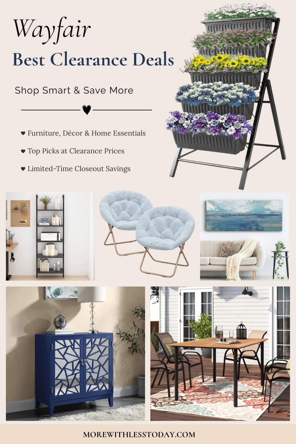 Wayfair Must-See Clearance and Closeout Finds You Can't Miss