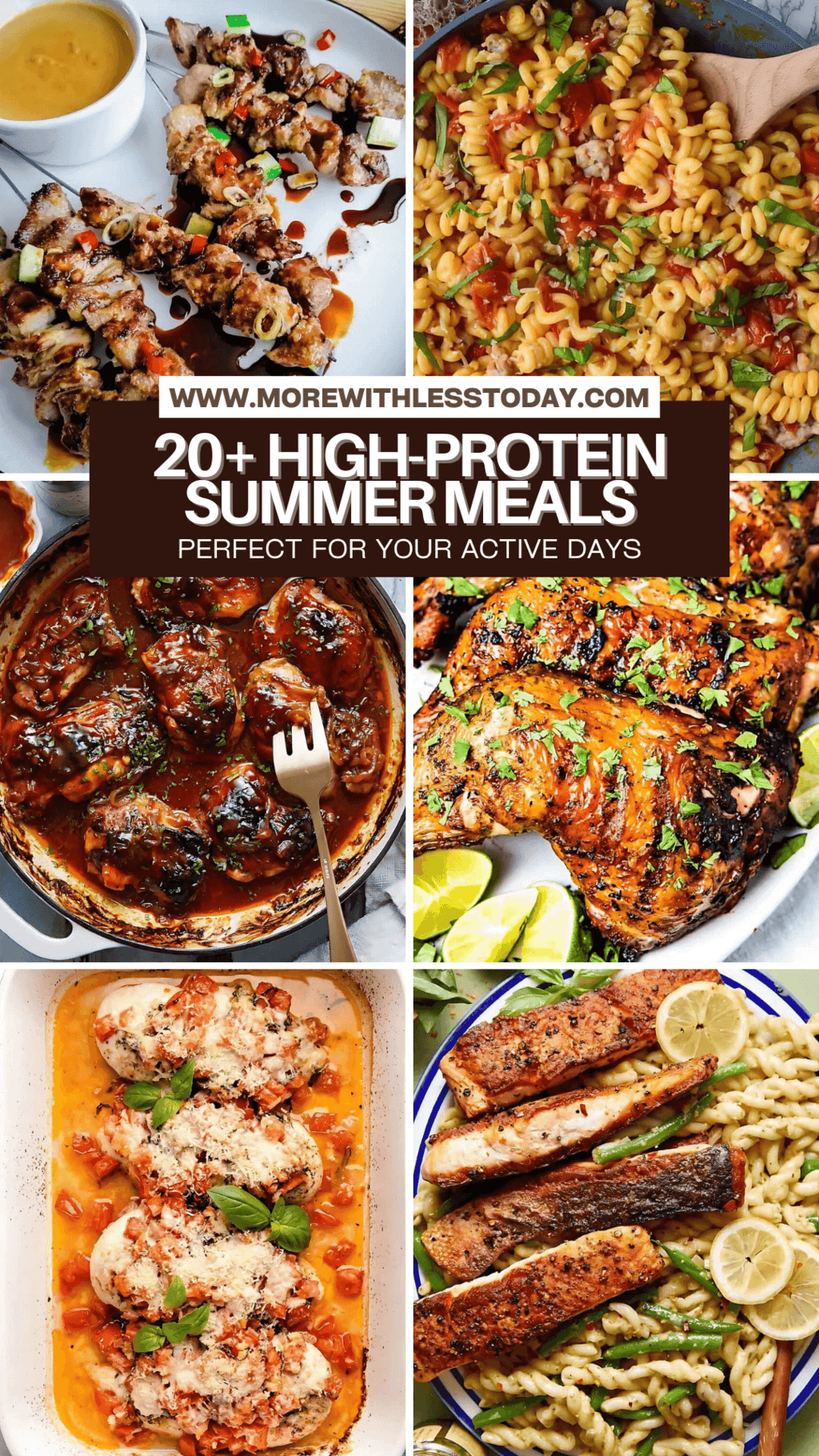 22 High-Protein Summer Meals For Active Days - PIN