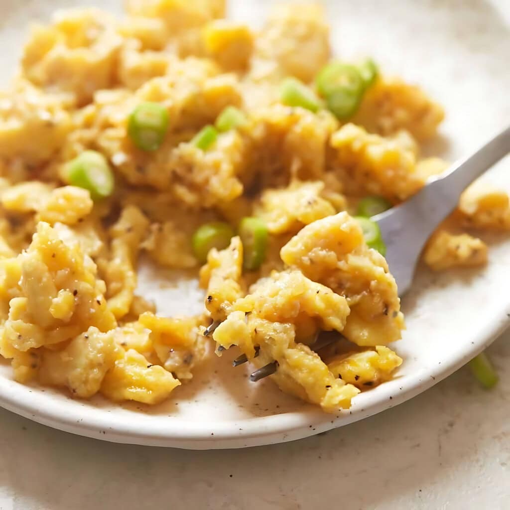 Air Fryer Scrambled Eggs