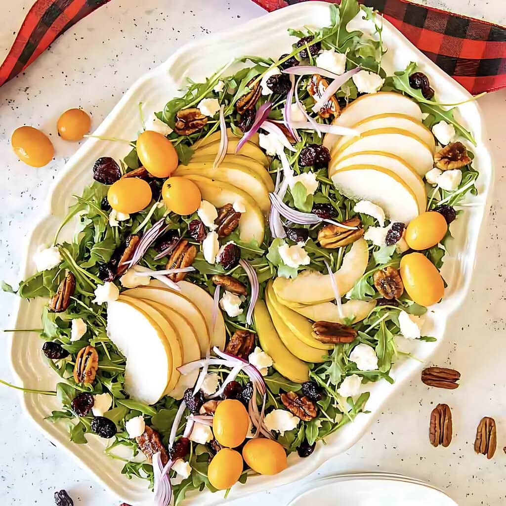 Arugula Sweet Goat Cheese Salad