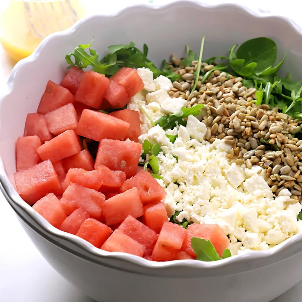 Arugula Watermelon Salad