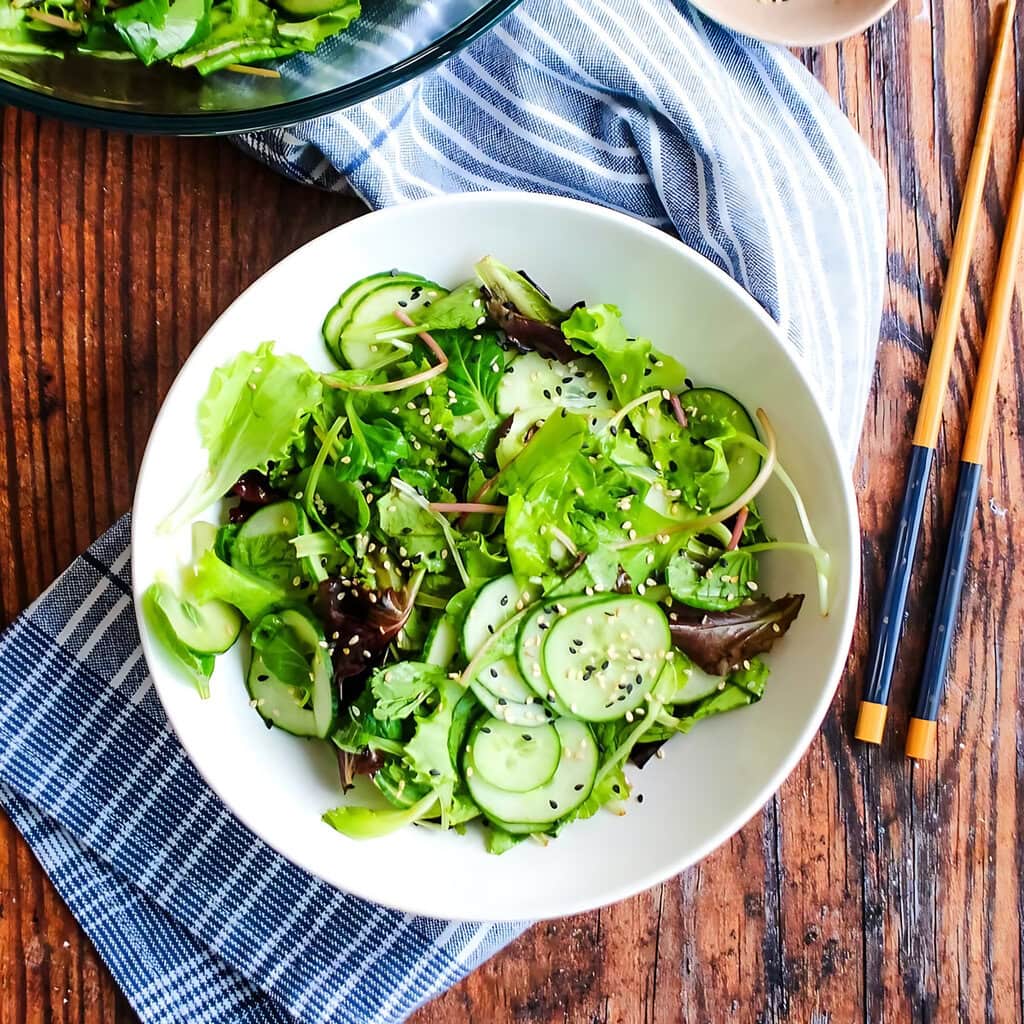 Awesome Cucumber Salad Sesame Dressing