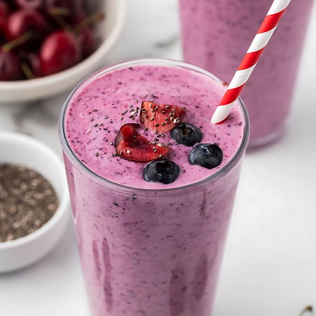 Berry Smoothie With Yogurt