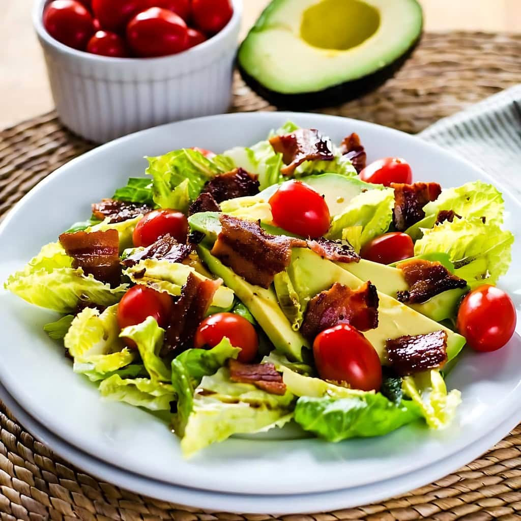 Blt Salad With Avocado And Chipotle