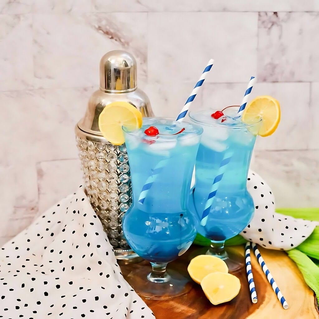 Blue Long Island Iced Tea